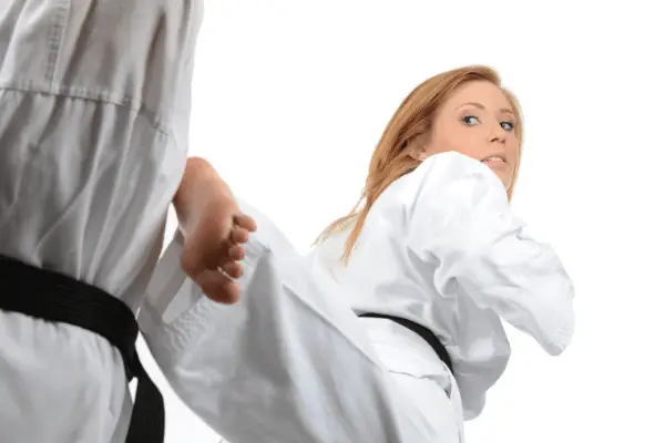 The Back kick in Taekwondo