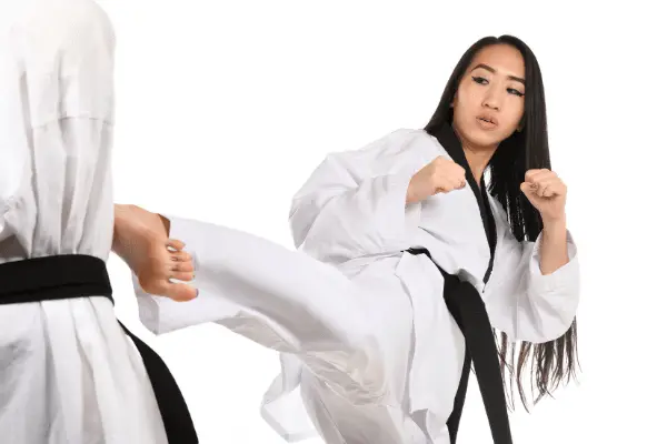 Side Kick in Taekwondo