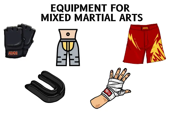Equipment of mixed martial arts
